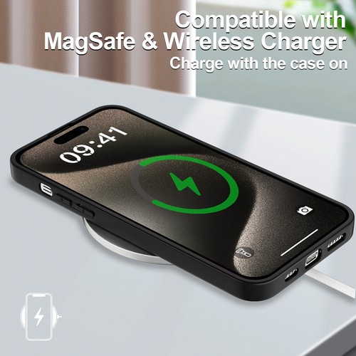 For iPhone 15 14 Pro Max/Plus Case Slim TPU Shockproof Bumper Soft Protect Cover - Zdjęcie 5 z 11