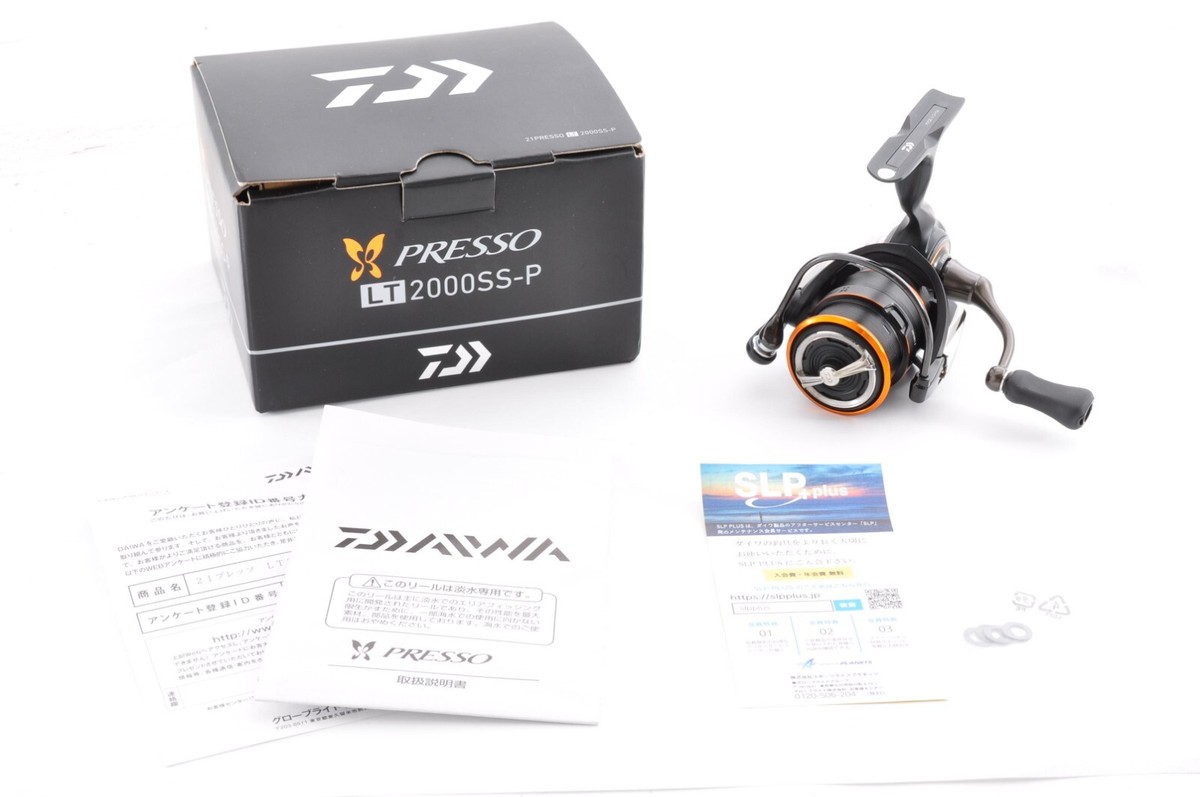 【美品】21 PRESSO LT 2000SS-P DAIWA Ultralight Trout Fishing Reel 21 PRESSO LT 2000SS-P