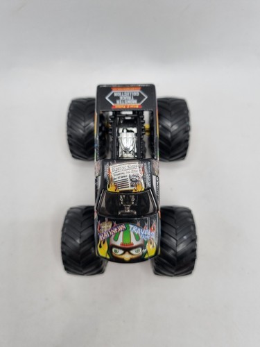 Monster Jam Bad News Travels Fast Monster Truck Diecast Scale 1:64 Rare VGC - Picture 6 of 7