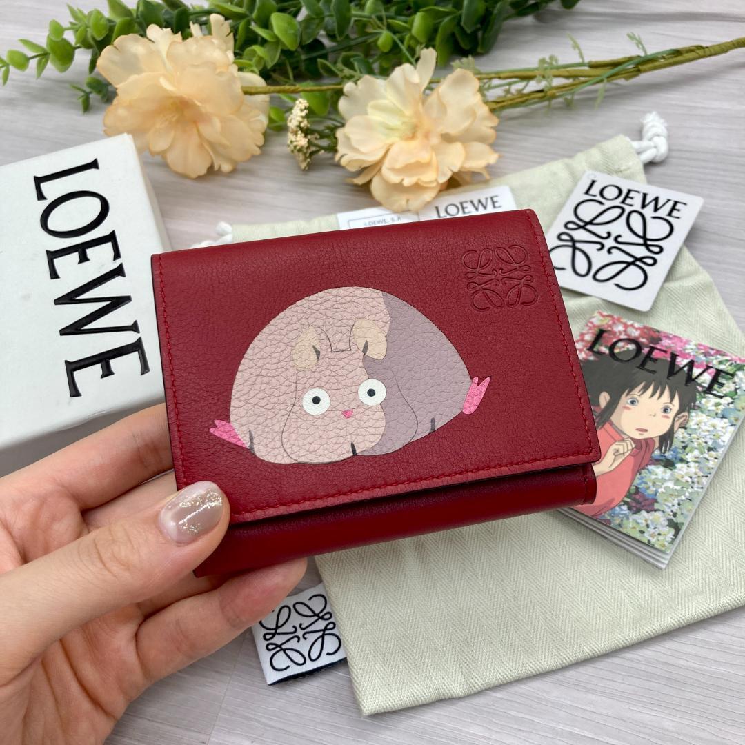 Loewe Ghibli Trifold Wallet Bo Mouse Mouse Trifold Wa… Gem