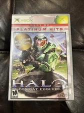 Halo 1 Combat Evolved Platinum Hits Microsoft Original Xbox 2001 Game Bungie