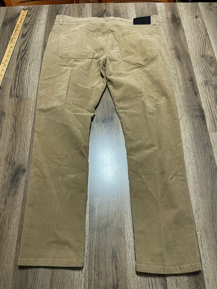 Tailor Vintage Pants, Men's Size 36x30, Brown, Canaan Slim Fit, Stretch Waist - Image 2 of 4