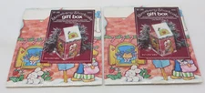 Vintage 1984 STRAWBERRY SHORTCAKE Gift Box lot of 2 American Greetings NEW NIB