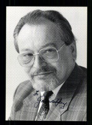 Karl Georg Gruber Autogrammkarte Original Signiert # BC 219777