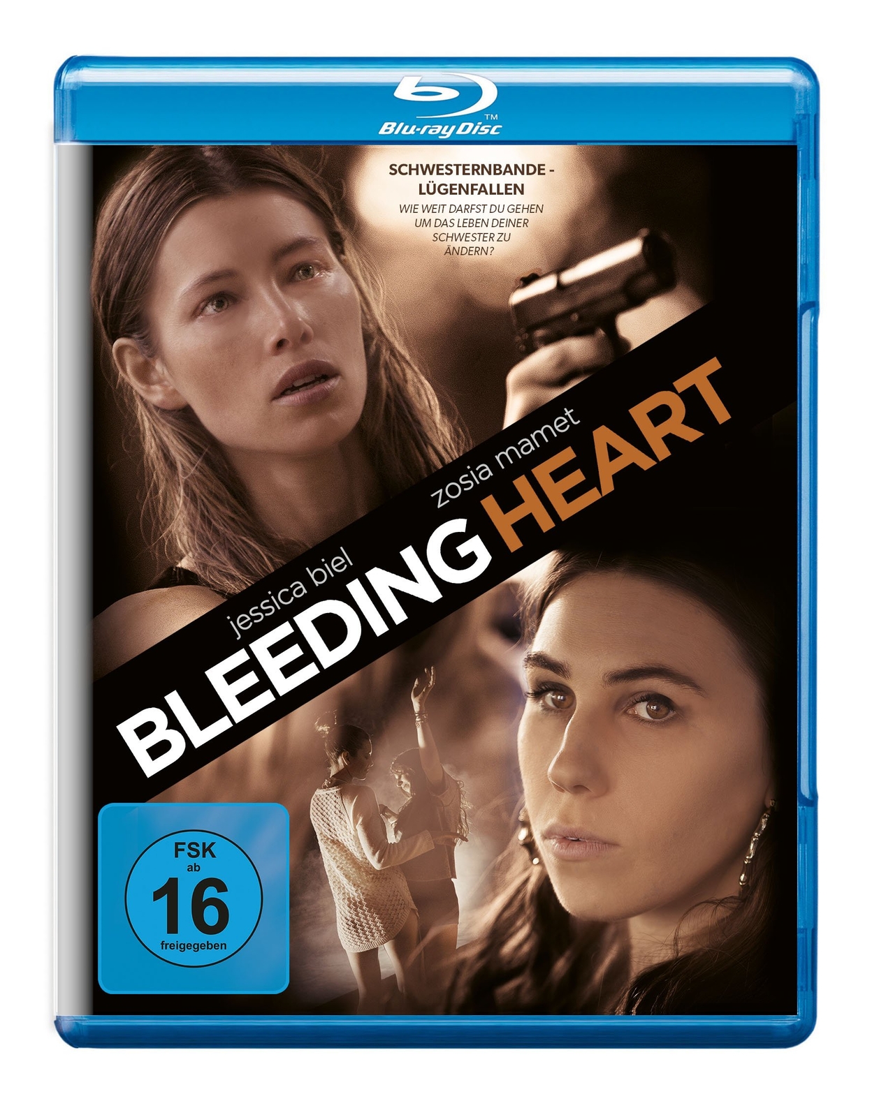 Bleeding Heart (Blu-ray) Jessica Biel Zosia Mamet Joe Anderson Edi Gathedgi