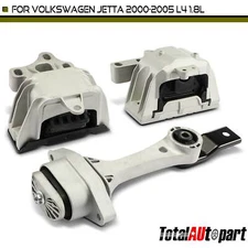 3x Engine Motor & Torque Strut & Auto Transmission Mount for Volkswagen Jetta