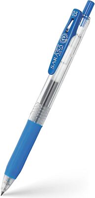 Zebra Sarasa Clip Ballpoint Pen 0.5 Mm Pale Blue Jj15-pb Japan for