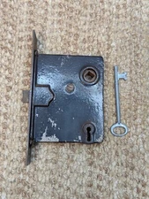 Antique Interior Mortise Lock Door Hardware With Key