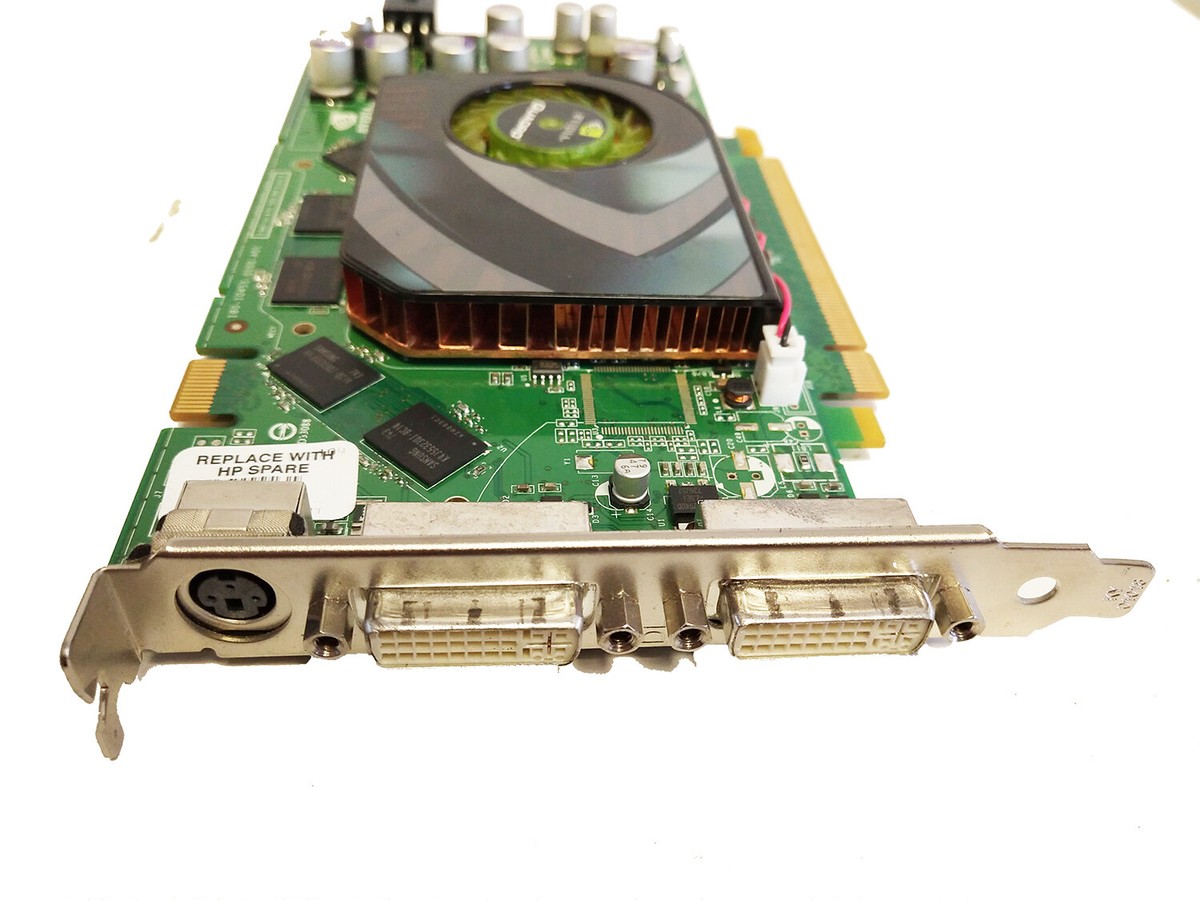For HP Nvidia Quadro FX 3500 256MB PCI-E Graphics Card 412835-001