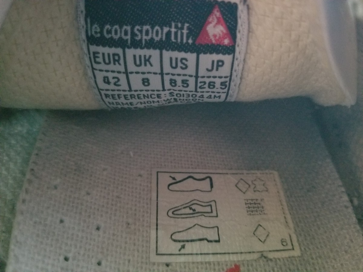 1990 le coq sportif SPAIN No.6 Vázquez 1990 le coq sportif SPAIN No.6 Vázquez（Le Coq Sportif 1988