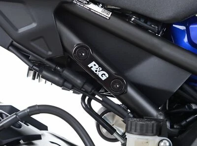 Plaques De Bouchage R&G BLP0060BK Yamaha MT-10 2016-2023 - Photo 1/4