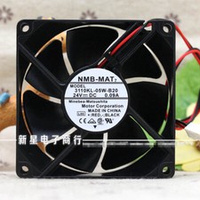 1pcs NMB 3110KL-05W-B20 8025 8cm 24V 0.09A 80mm Quiet Inverter fan 2pin