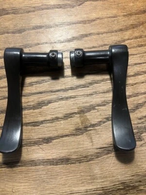 Ashland Hardware  Active or Passive  Swing Door handles Traditional Black - Image 1 of 2