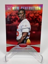 2013 Panini Certified Cornellius Tank Carradine Mirror Red #239 49ers /250