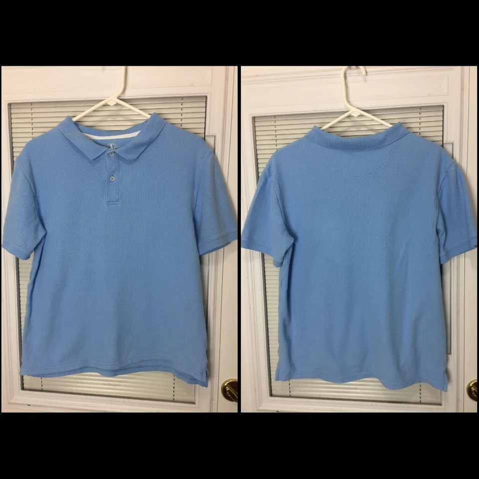 Lot of 4 J. Khaki Boy's Youth Red, Blue's & Green Polo Shirts Size XL RN 31104 - Image 3 of 4