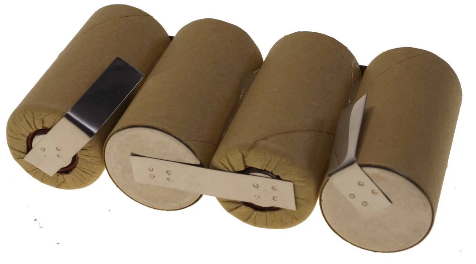 ✅4,8V 1500mA Akkupack SUB C Industrie-Akku NiMH mit Lötfahne FlatTop Modellbau - Bild 2 von 2