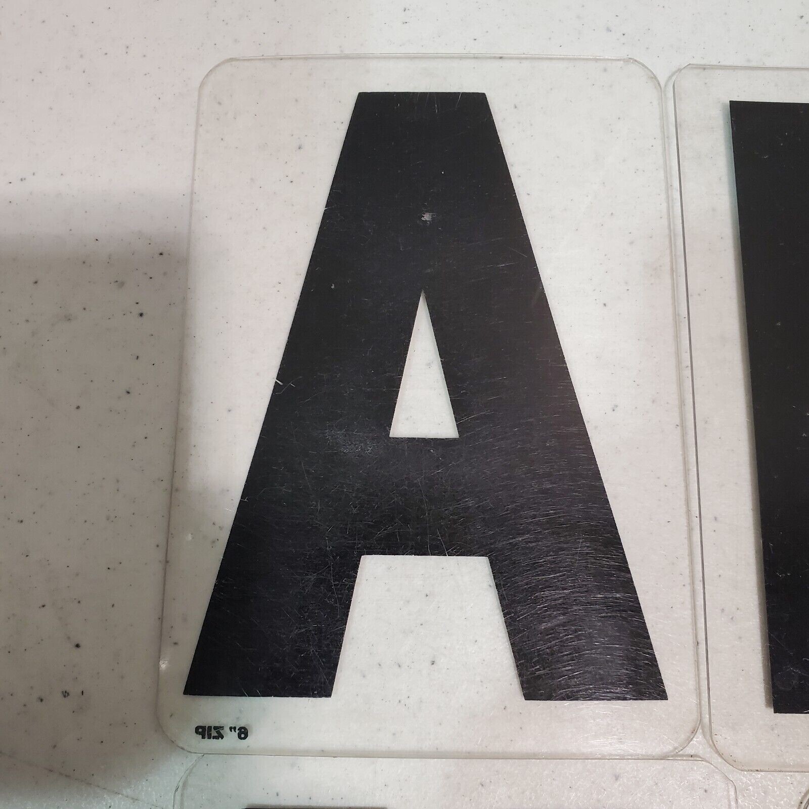 Lot 6" Acrylic Wagner ZipChange Marquee Sign Changeable Letters Full Alphabet eBay