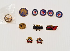 Lot of 11 Republican National Committee Lapel Pins 1994 1996 1999 2001-2005