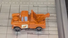 Disney Pixar Cars Mater Tow Truck Decopac Cake Topper Plastic Toy 3"