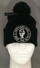 MODS NORTHERN SOUL KTF POM POM SKI BEANIE MOD HAT EMBROIDER NOT PATCH SCOOTER