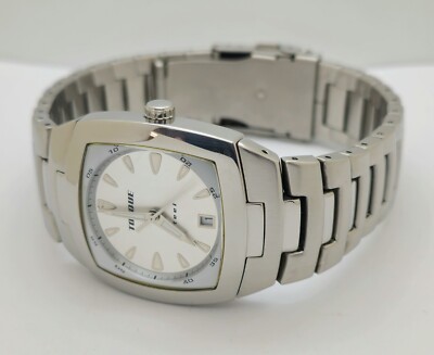 Torque Steel Men's Watch~ New Battery ~ Excellent Condition  !!!