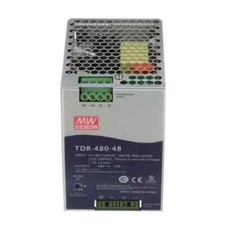 MEAN WELL TDR-480-48 Power Supply, AC-DC, DIN Rail, Three Phase