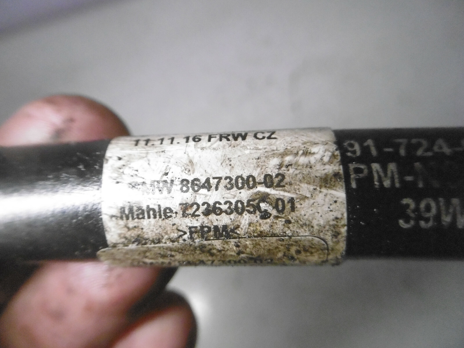 Original BMW Entlüftungsleitung 8647961 8647300 72363056  