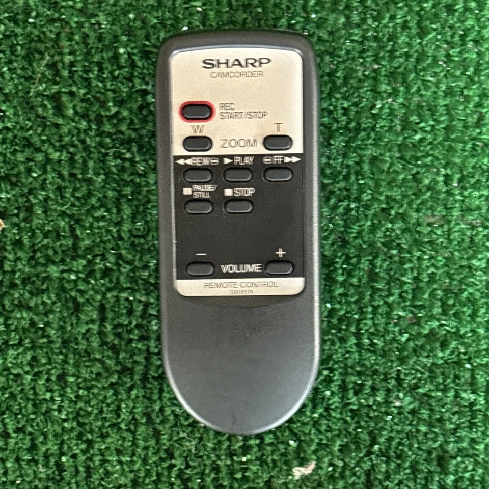 SHARP CAMCORDER G0085TA REMOTE CONTROL  Tested - Image 3 of 4