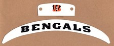 NOS Cincinnati Bengals Team Name Bumper Decals for Riddell Speed 20m 3M