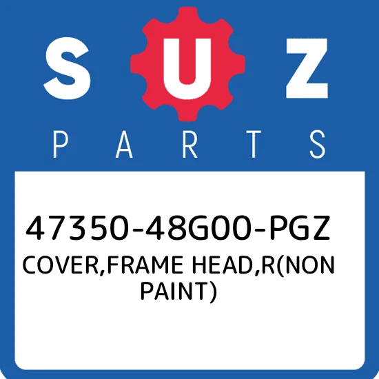COVER, FRAME HEAD RH (GRAY) | FOR PGZ