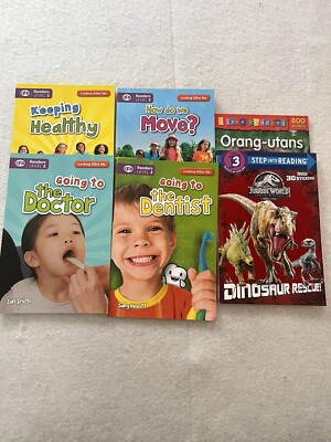 Lot Of 6 Kids Children s Level 2 And 3 Readers Learn To Read Educational Books