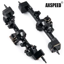 AXSPEED Front Rear Portal Axle With Counterweights  for RC 1:24 Axial SCX24 Car