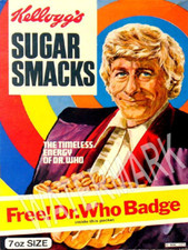 Sugar Smacks Vintage Cereal Box Dr Who High Quality Metal Fridge Magnet 3x4 7628