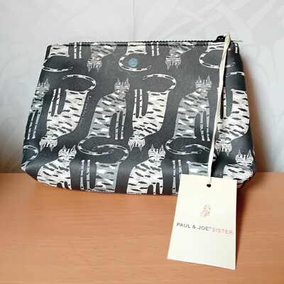 Paul & Joe Sister Isabel CAT Kunstleder Clutch Tasche Neu mit Etikett 