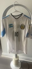 Messi Argentina Rare 2014 World Cup Brazil Home Jersey Sz M