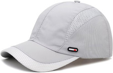 Breathable Quick Drying Baseball Caps Athletic Sport Mesh Sun Hats Lightweight U