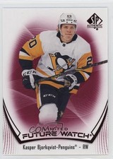 2021-22 SP Authentic Future Watch Limited Red Kasper Bjorkqvist #196 18us