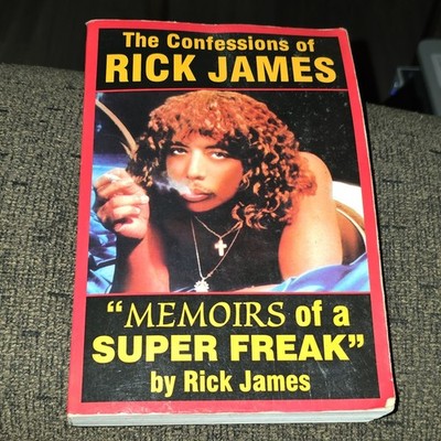 Rick James Confessions Memoirs Super Freak Paperback 1st Ed Amber Books Illustr 
