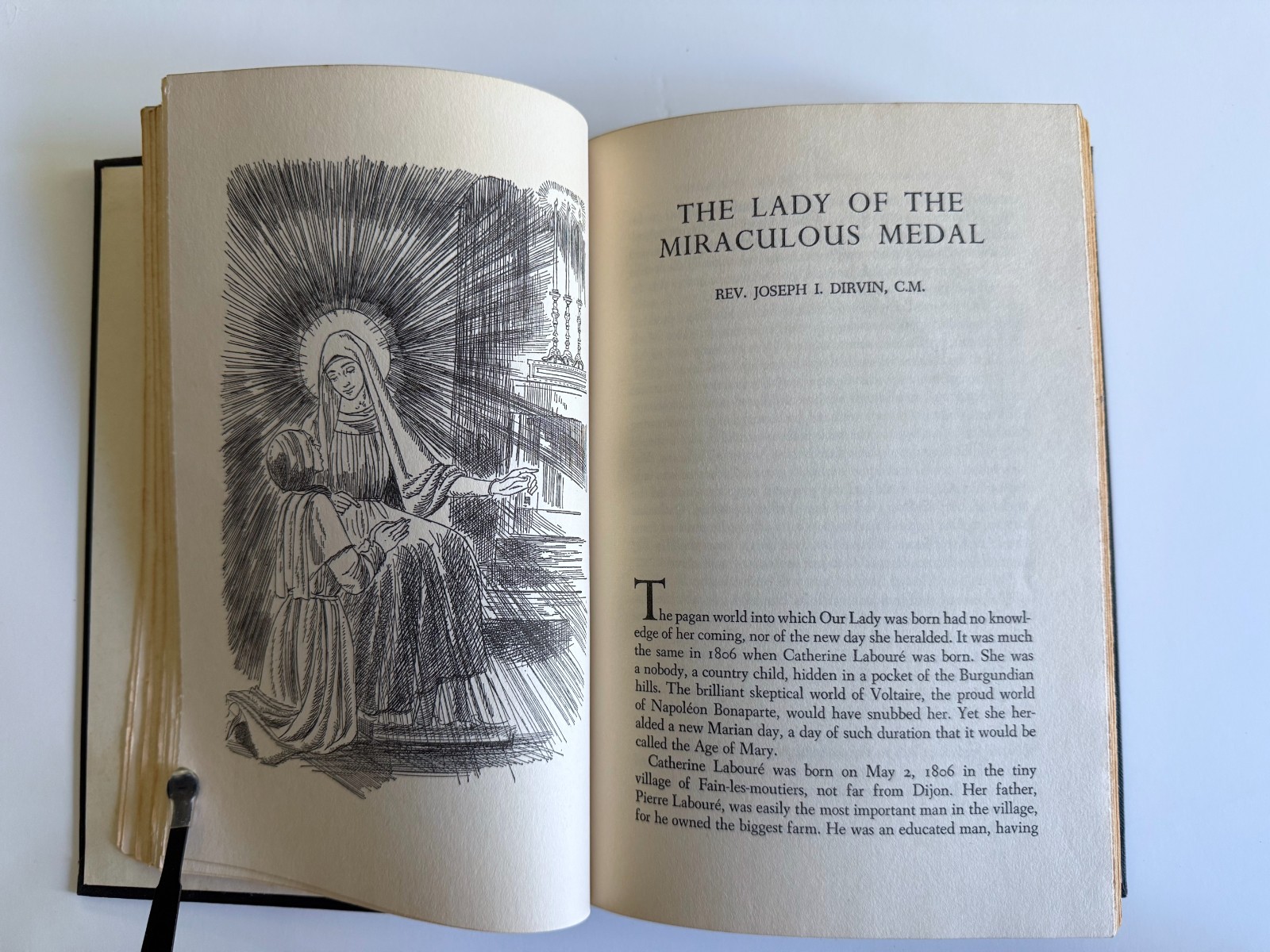 A Woman Clothed With The Sun, John, J. Delaney - 1960 - Hardcover Book DJ