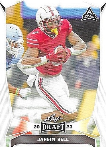 2023 Leaf Draft  35 Jaheim Bell  Rc