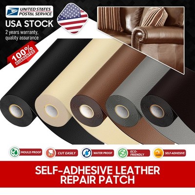 Self-Adhesive Leather Repair Kit Restore Car Seat Sofa Scratch Scuffs Hole Rip