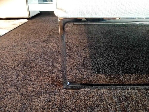 COR Sessel Mell Stoff 7068 Wollweiß Kufe Verchromt - Bild 4 von 6