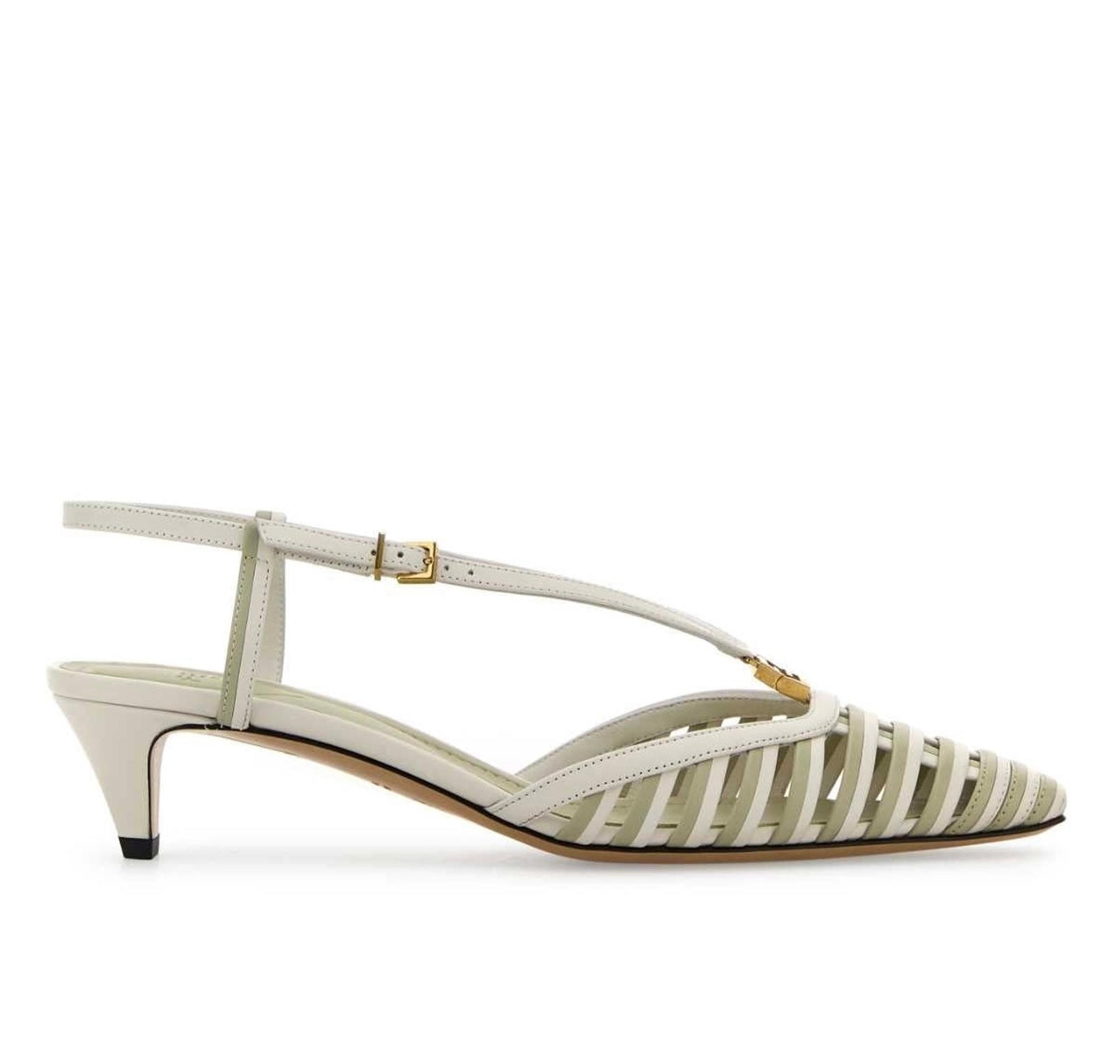 Fendi FFold Leather Pumps(PLEASE REQUEST YOUR SIZE FOR PURCHASING)