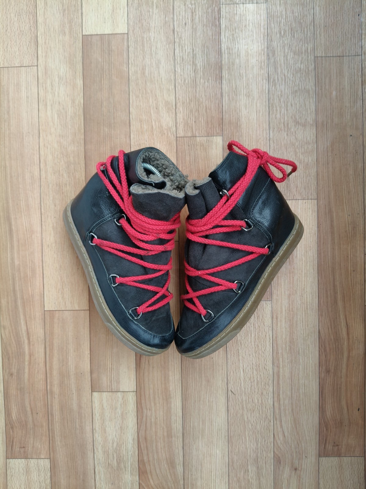 ISABEL MARANT  RARE RED BOOTS SIZE EU 38 ,  8 US , 5  UK image 3