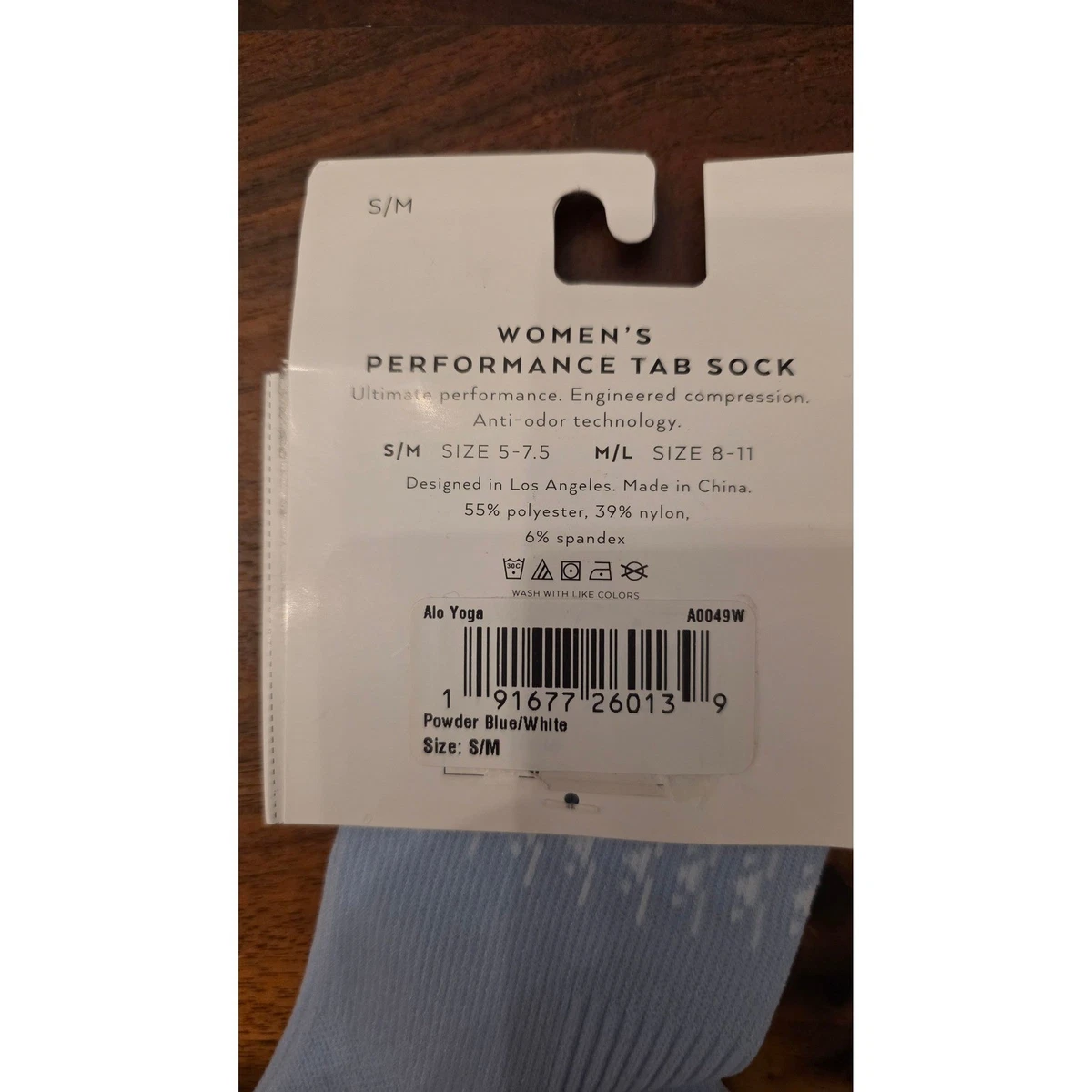Calcetines Alo Yoga para mujer rendimiento lengüeta 2 pares estilo atlético celebridad