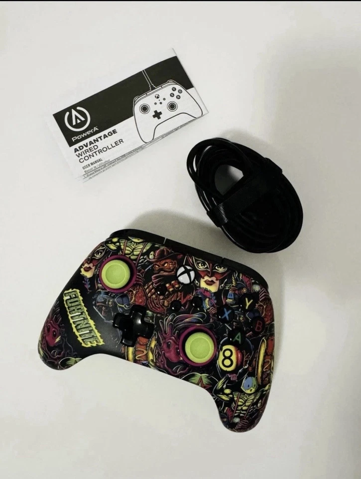  PowerA Advantage Wired Controller für Xbox Series X|S- Fortnite Glow (Ohne Code - Bild 3 von 3