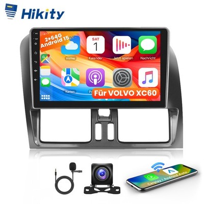 KAM 9'' Android Autoradio Apple CarPlay GPS Navi DSP RDS Für Volvo XC60 2014-2017