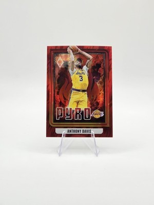 Anthony Davis 2023-24 Panini Phoenix Pyro Red SP #/125 #7