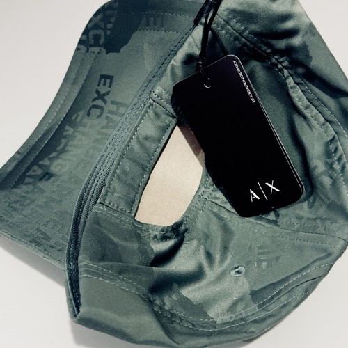 Sombrero trasero a presión con logotipo Armani Exchange AX para hombre - Imagen 4 de 5