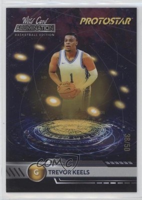 2021-22 Wild Card Alumination Protostar Yellow 38/50 Trevor Keels #PS-9 0b2